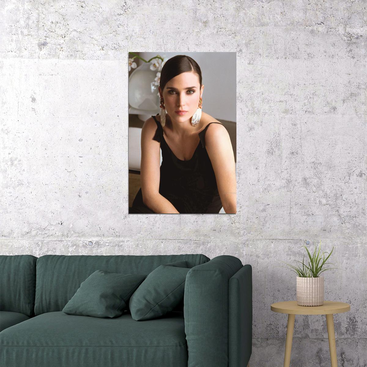 Jennifer Connelly Artist American Actor Poster Wall Art Print Home Wall Decor - xonomax