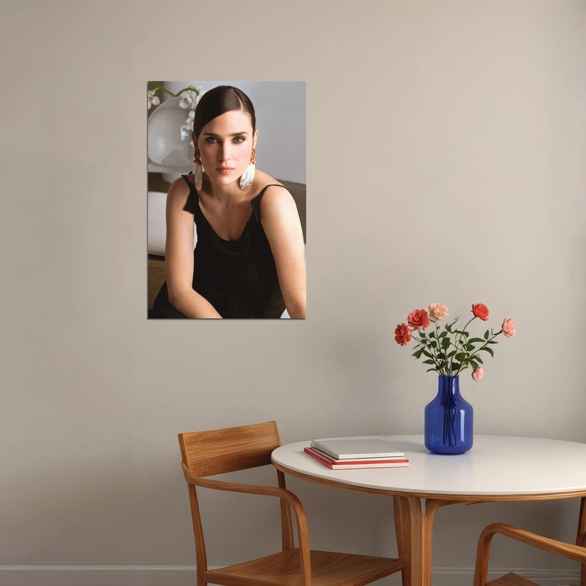 Jennifer Connelly Artist American Actor Poster Wall Art Print Home Wall Decor - xonomax