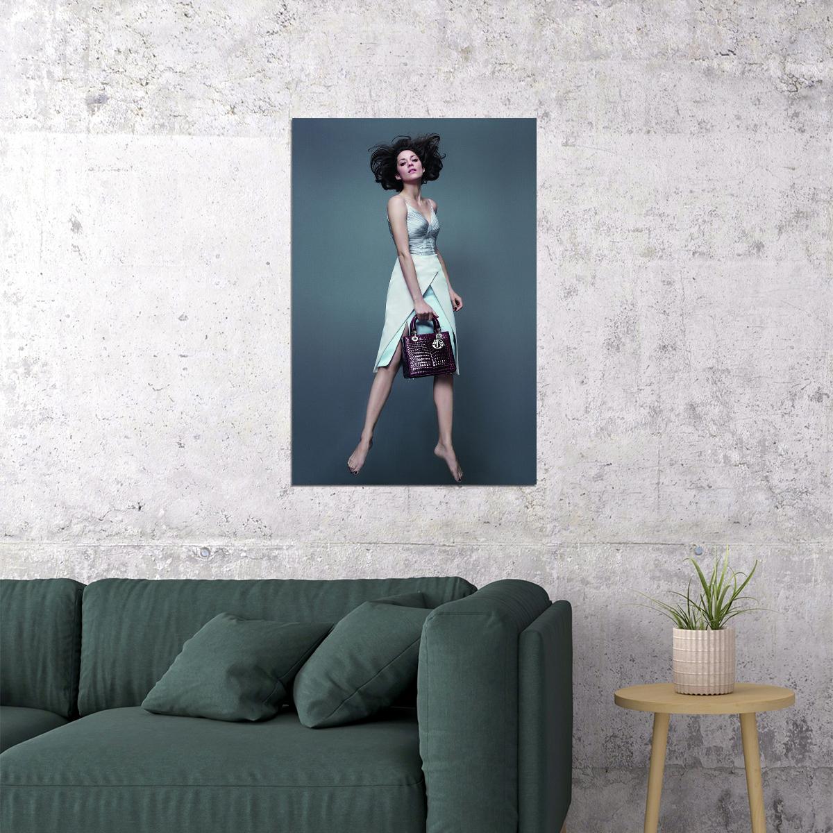 Marion Cotillard Actor Environmentalist Singer Poster Wall Art Print Home Wall Decor - xonomax