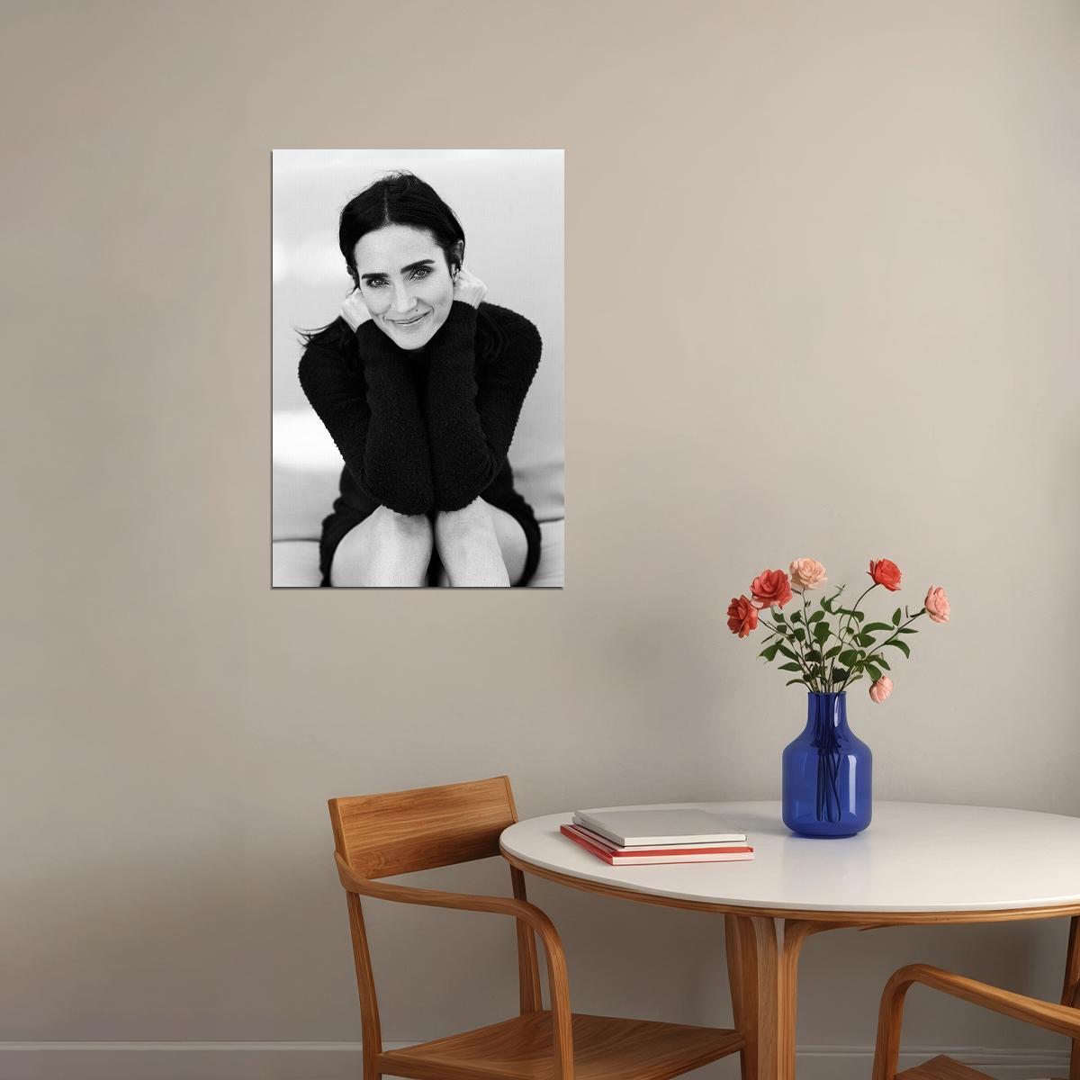 Jennifer Connelly American Actor Artist Poster Wall Art Print Home Wall Decor - xonomax