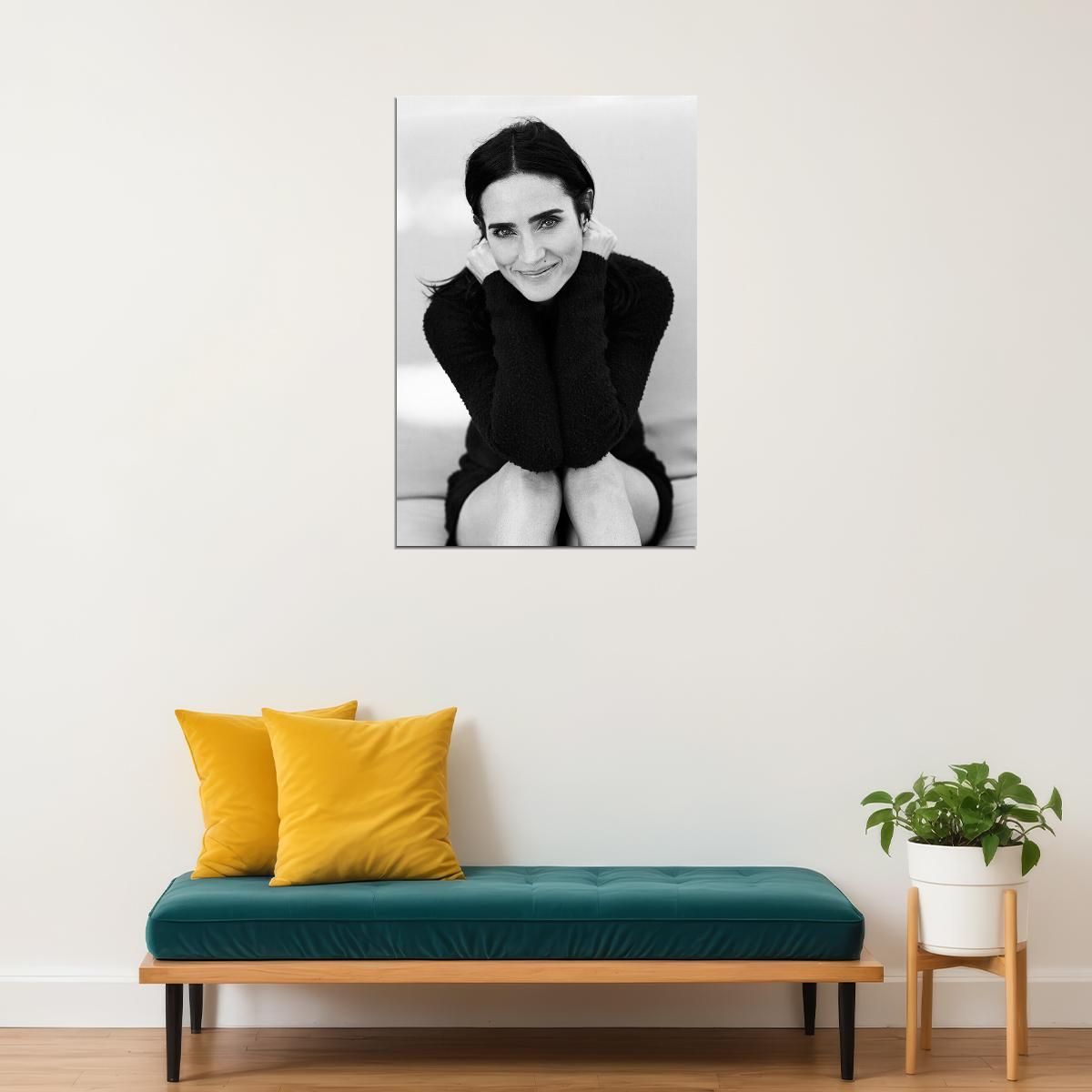 Jennifer Connelly American Actor Artist Poster Wall Art Print Home Wall Decor - xonomax