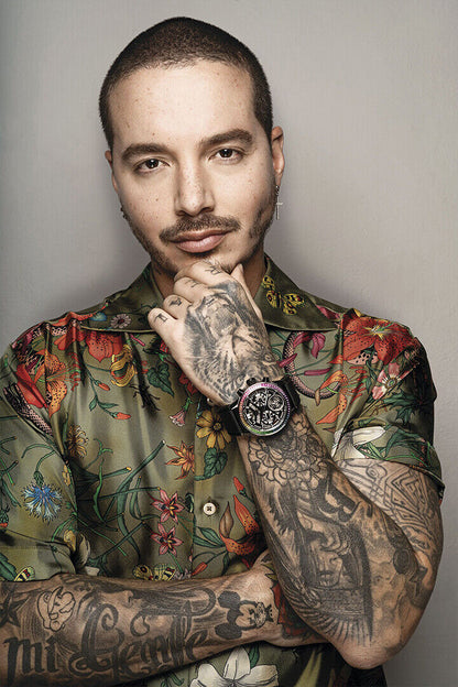 J Balvin Award-winning Colombian Artist Poster Wall Art Print Home Wall Decor - xonomax