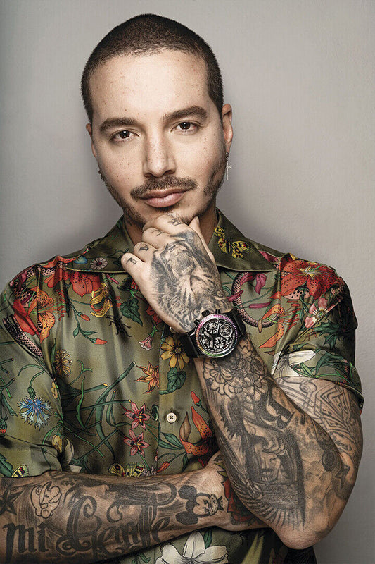 J Balvin Award-winning Colombian Artist Poster Wall Art Print Home Wall Decor - xonomax