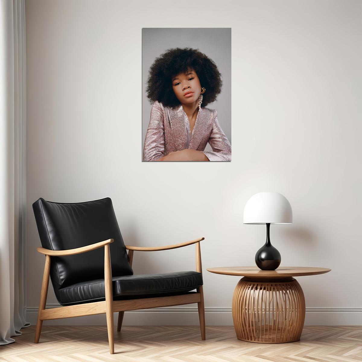 Storm Reid American Young Actress Poster Wall Art Print Home Wall Decor - xonomax