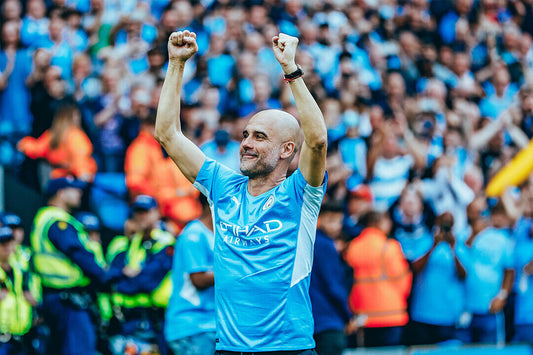 Pep Guardiola Manchester League Champions 2021/22 Poster Wall Art Print Home Wall Decor - xonomax