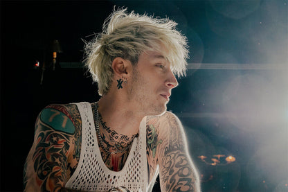 Machine Gun Kelly American Actor And Rapper Poster Wall Art Print Home Wall Decor - xonomax