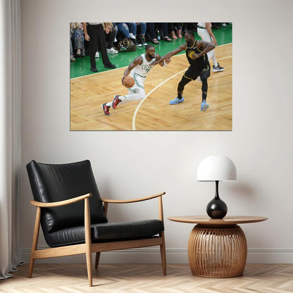 Boston Playoff Finals Jaylen Shooting Guard Poster Wall Art Print Home Wall Decor - xonomax