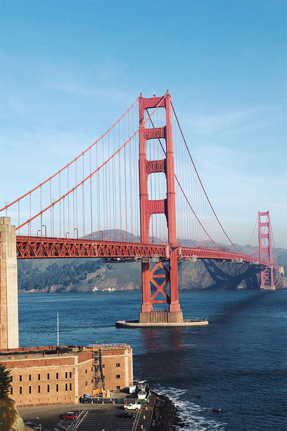 Golden Gate Bridge San Francisco Travel Landscape Poster Wall Art Print Home Wall Decor - xonomax