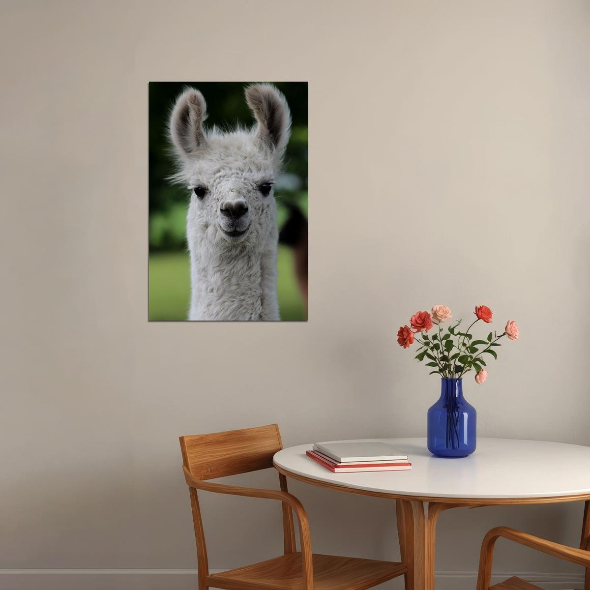 Llama Alpaca Boho Nursery Poster Wall Art Print Home Wall Decor - xonomax