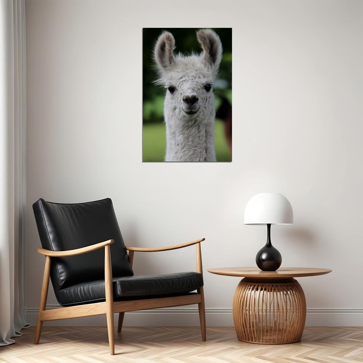 Llama Alpaca Boho Nursery Poster Wall Art Print Home Wall Decor - xonomax