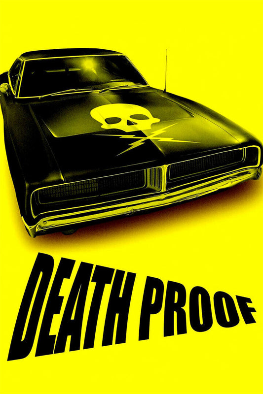 Death Proof Quentin Tarantino Minimalist Thriller Poster Wall Art Print Home Wall Decor - xonomax