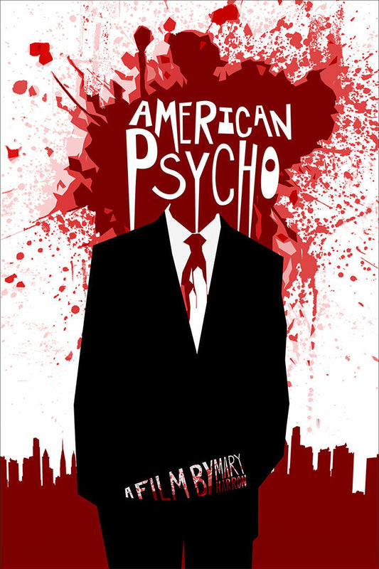 American Psycho TV Show Poster Wall Art Print Home Wall Decor - xonomax
