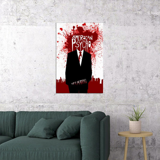 American Psycho TV Show Poster Wall Art Print Home Wall Decor - xonomax