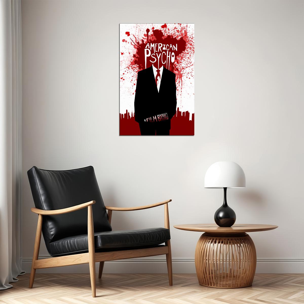 American Psycho TV Show Poster Wall Art Print Home Wall Decor - xonomax