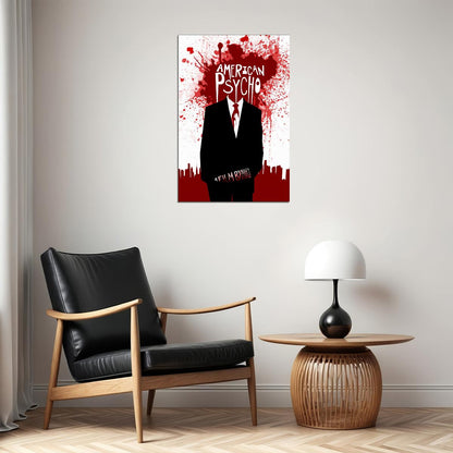 American Psycho TV Show Poster Wall Art Print Home Wall Decor - xonomax
