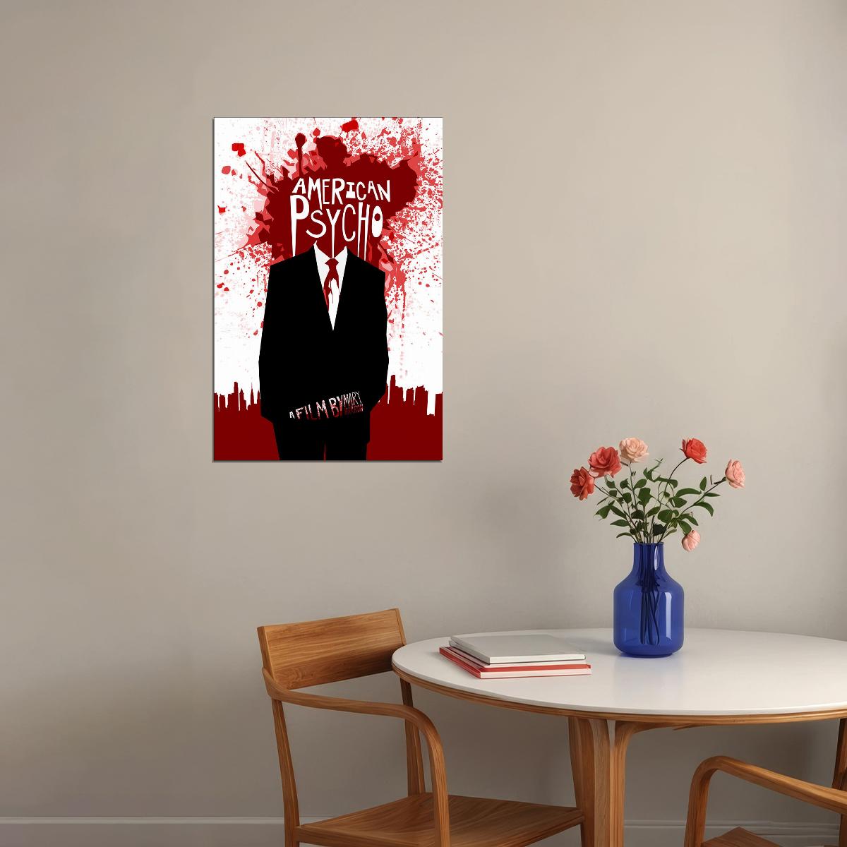 American Psycho TV Show Poster Wall Art Print Home Wall Decor - xonomax