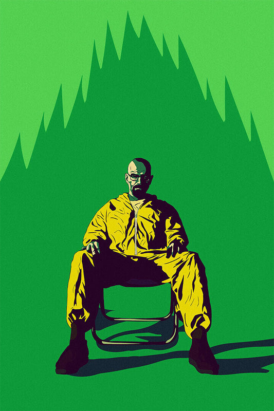 Breaking Bad Crime Action Movie Vintage Sticker Poster Wall Art Print Home Wall Decor - xonomax