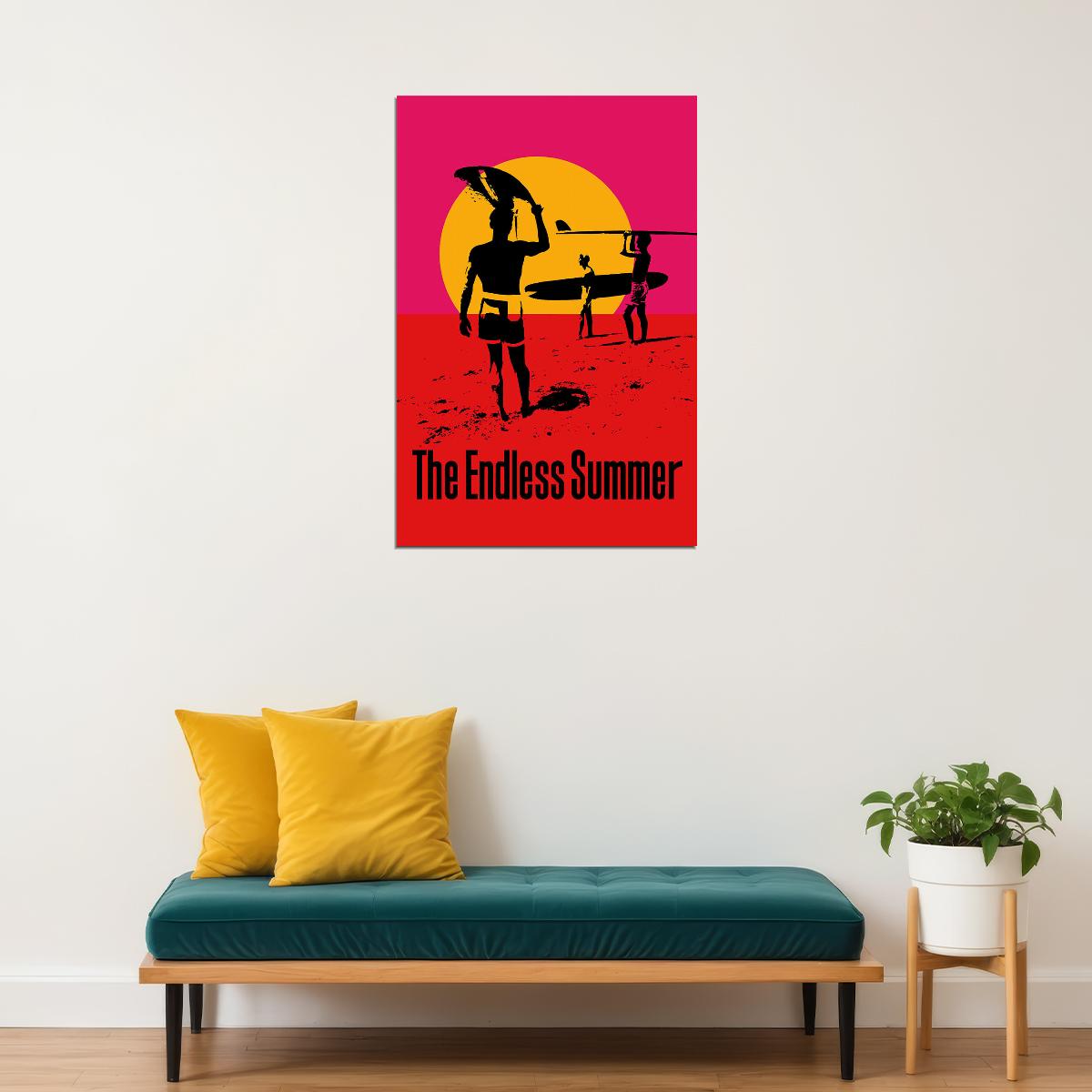 Best Endless Summer Documentary Sports Poster Wall Art Print Home Wall Decor - xonomax