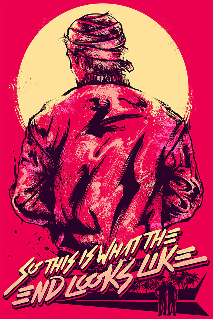 Hotline Miami Single Player Video Game Poster Wall Art Print Home Wall Decor - xonomax
