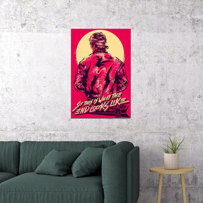 Hotline Miami Single Player Video Game Poster Wall Art Print Home Wall Decor - xonomax