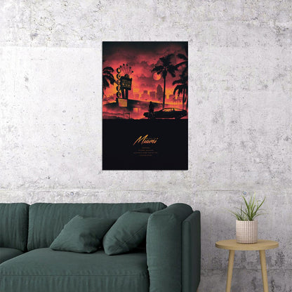 Hotline Miami Single Player Game Action Poster Wall Art Print Home Wall Decor - xonomax