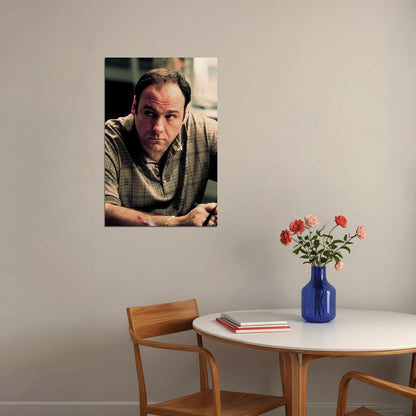 Tony Soprano Portrait The Sopranos Movie Inspired Poster Wall Art Print Home Wall Decor - xonomax