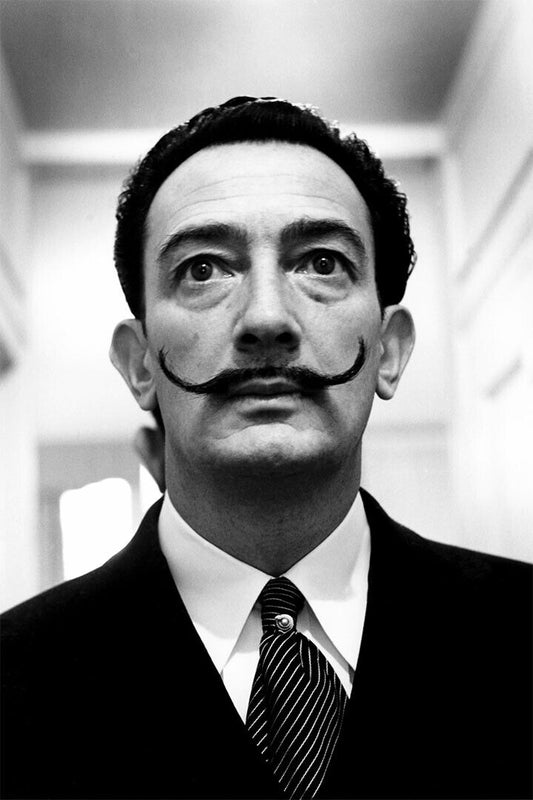 Portrait Of Salvador Dali Vintage Poster Wall Art Print Home Wall Decor - xonomax