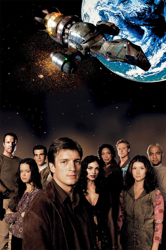 Firefly Science Fiction Tv Series Classic Movie Drama Poster Wall Art Print Home Wall Decor - xonomax