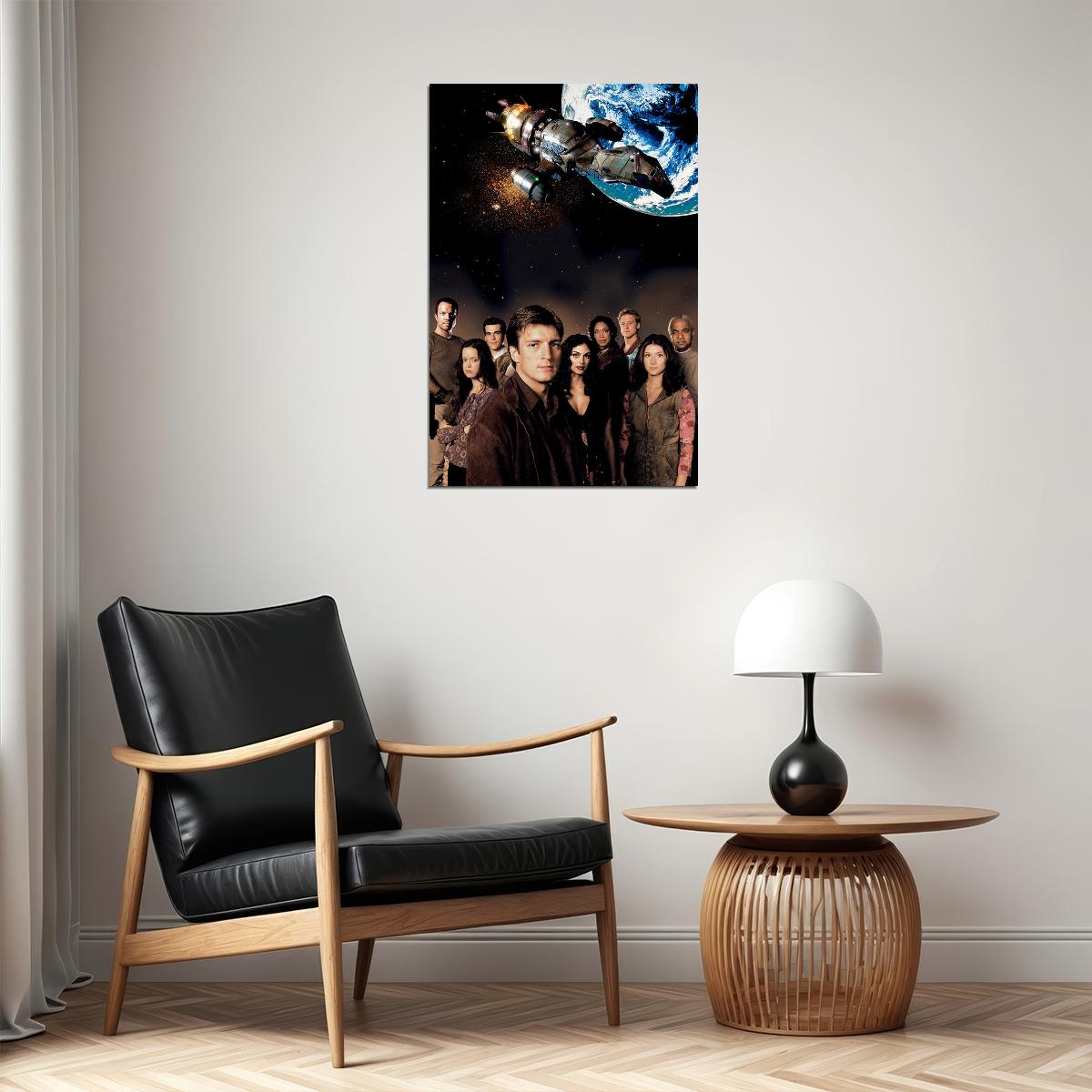 Firefly Science Fiction Tv Series Classic Movie Drama Poster Wall Art Print Home Wall Decor - xonomax