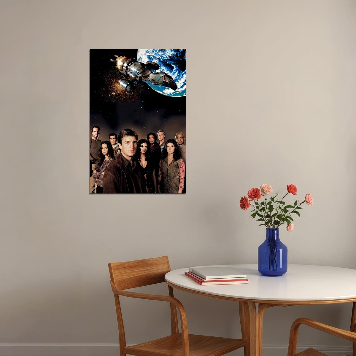 Firefly Science Fiction Tv Series Classic Movie Drama Poster Wall Art Print Home Wall Decor - xonomax