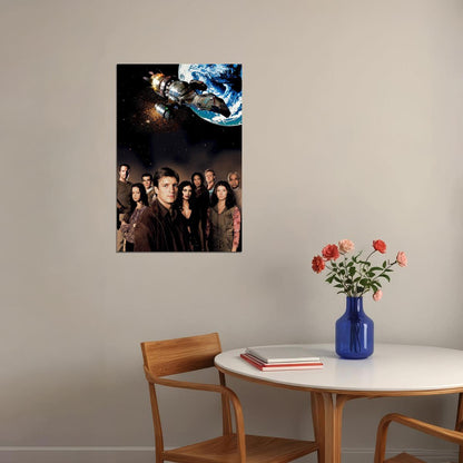 Firefly Science Fiction Tv Series Classic Movie Drama Poster Wall Art Print Home Wall Decor - xonomax