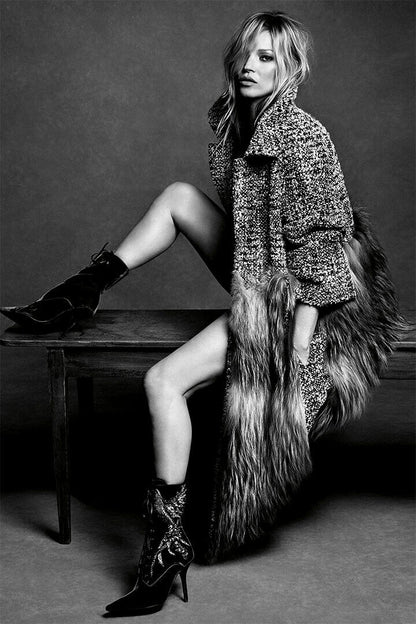 Kate Moss Model Fashion Pioneer Poster Wall Art Print Home Wall Decor - xonomax