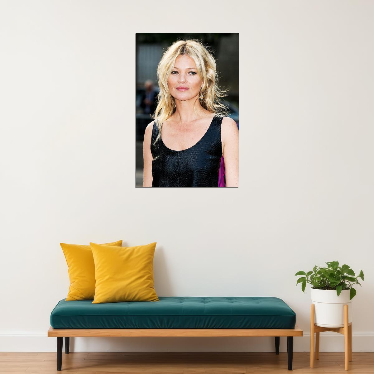 Kate Moss Model Icon Beautiful Fashion Style Poster Wall Art Print Home Wall Decor - xonomax