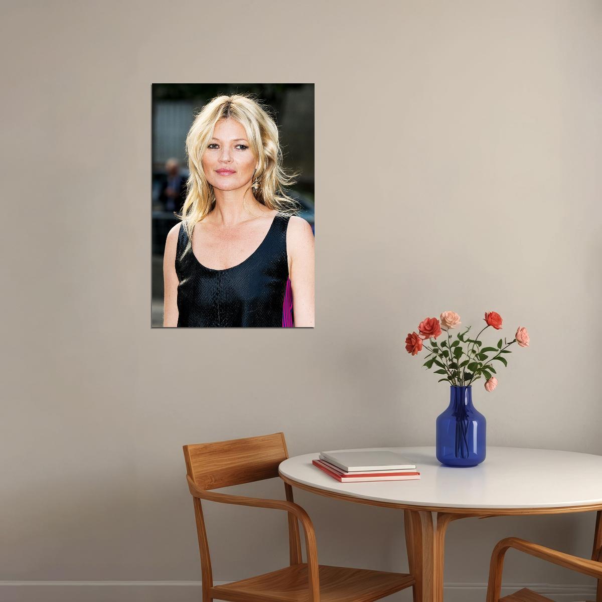 Kate Moss Model Icon Beautiful Fashion Style Poster Wall Art Print Home Wall Decor - xonomax