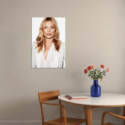 Kate Moss Model Beautiful Fashion Style Icon Poster Wall Art Print Home Wall Decor - xonomax