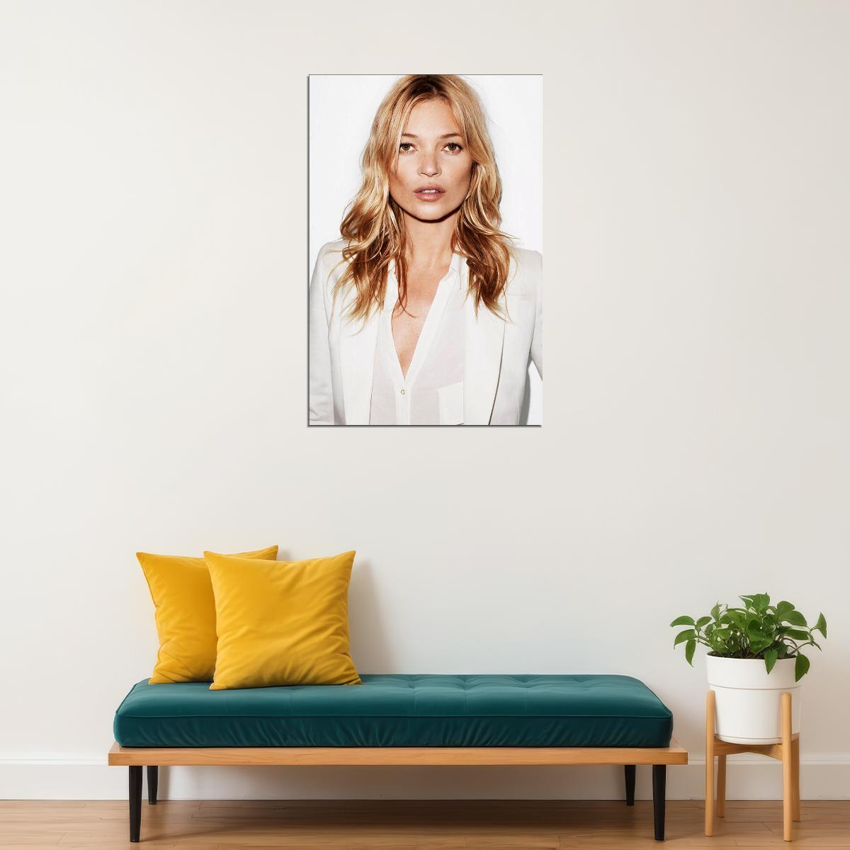 Kate Moss Model Beautiful Fashion Style Icon Poster Wall Art Print Home Wall Decor - xonomax