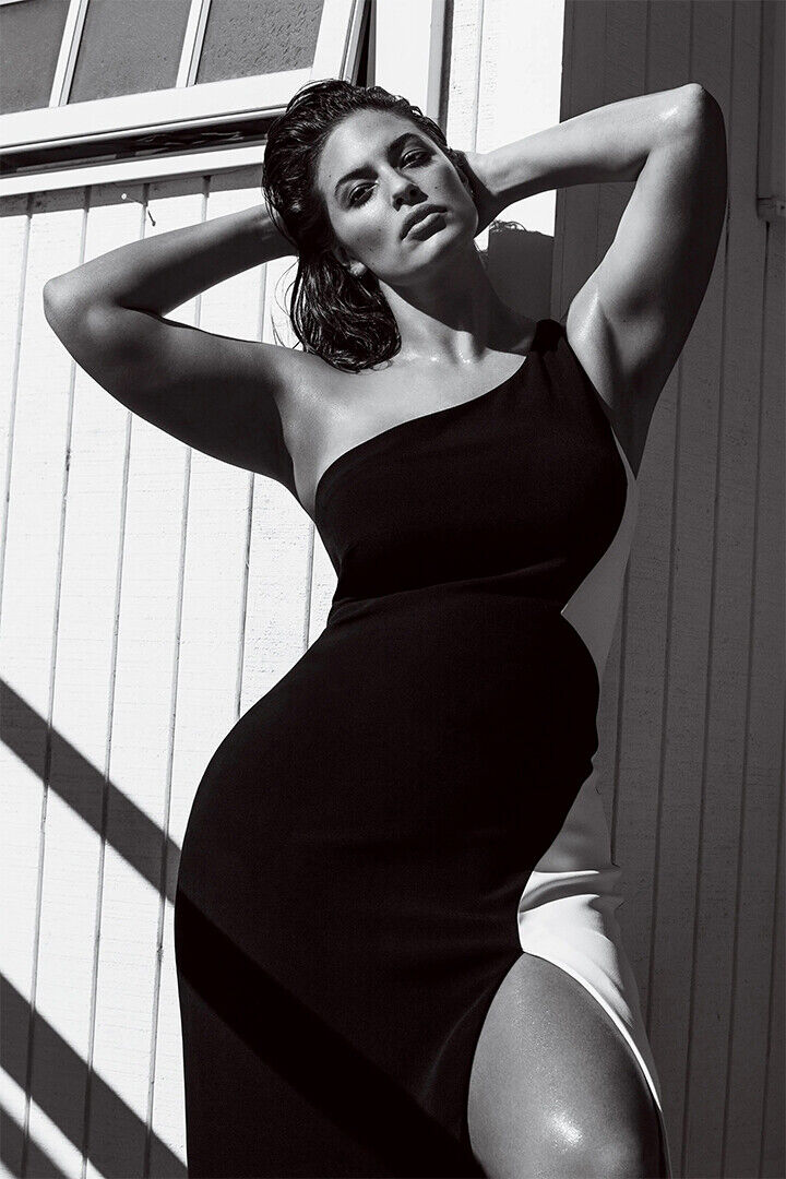 Ashley Graham American Beautiful Model Poster Wall Art Print Home Wall Decor - xonomax