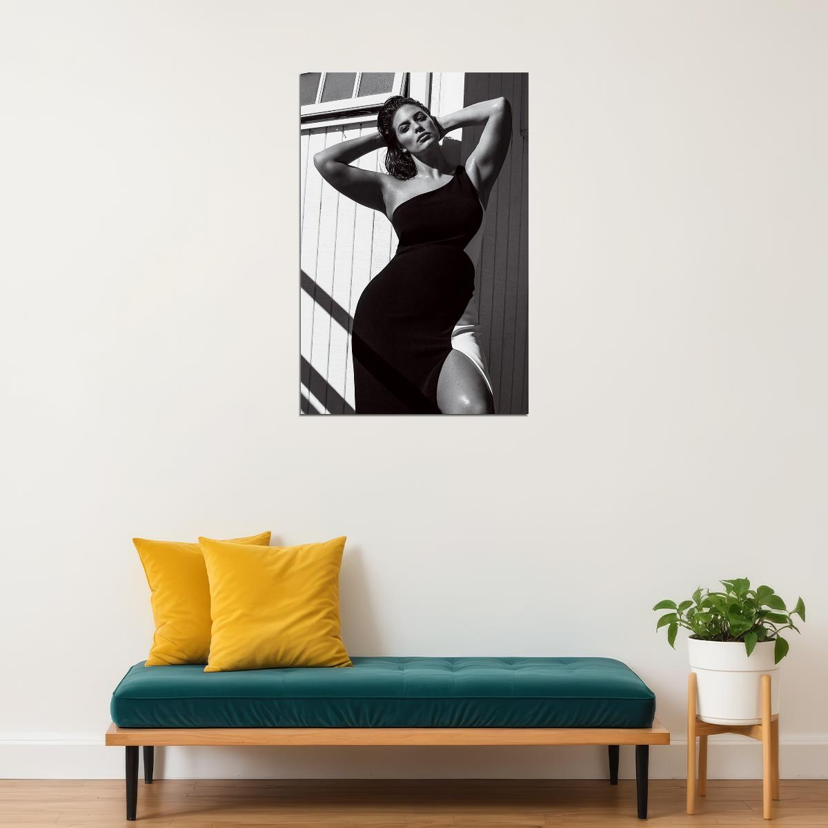 Ashley Graham American Beautiful Model Poster Wall Art Print Home Wall Decor - xonomax