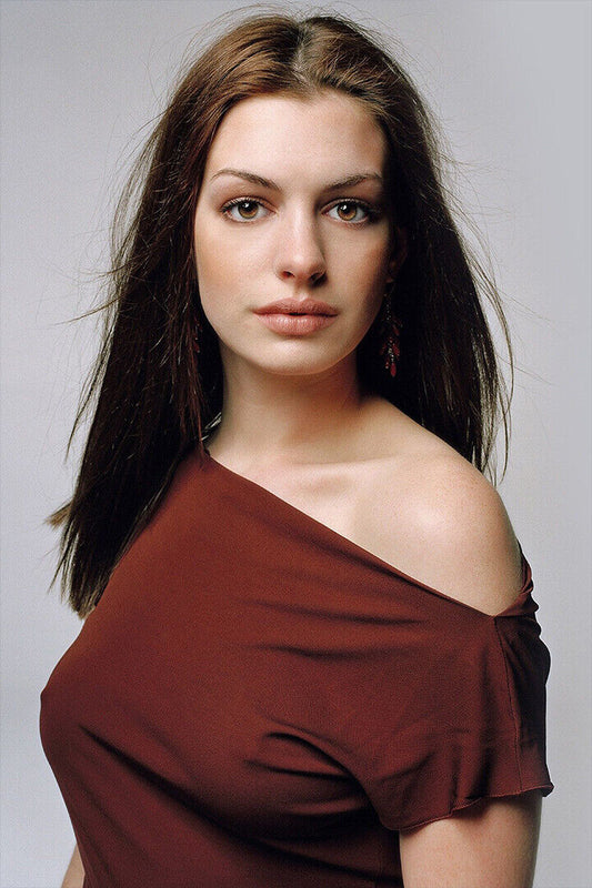 Anne Hathaway American Singer Actor Poster Wall Art Print Home Wall Decor - xonomax