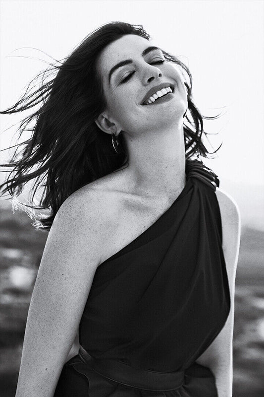 Anne Hathaway American Actor Singer Poster Wall Art Print Home Wall Decor - xonomax
