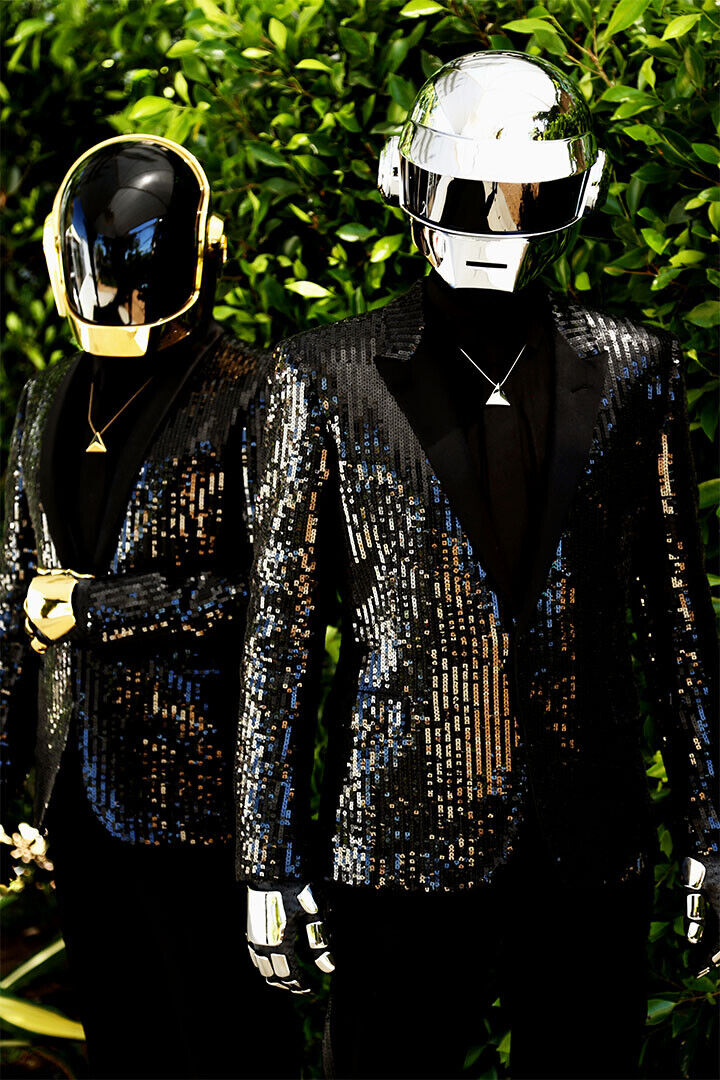 Daft Punk Mask Pop Music Singer Duo Electronic Music Poster Wall Art Print Home Wall Decor - xonomax
