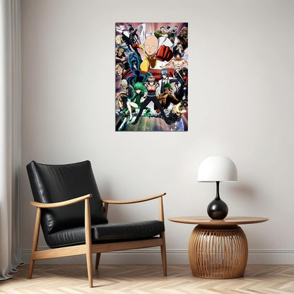 One Punch Man Classic Moive Anime Tv Series Poster Wall Art Print Home Wall Decor