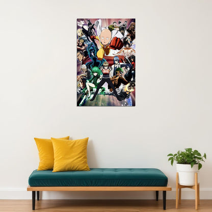 One Punch Man Classic Moive Anime Tv Series Poster Wall Art Print Home Wall Decor
