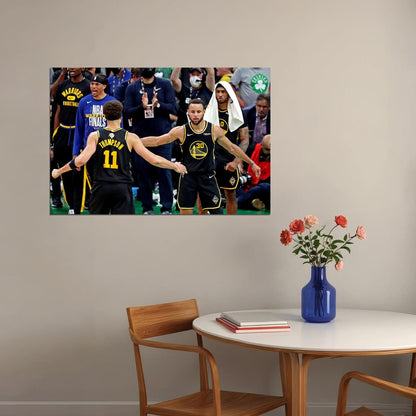 Playoff Finals Stars Of The Playoff Curry Poster Wall Art Print Home Wall Decor - xonomax