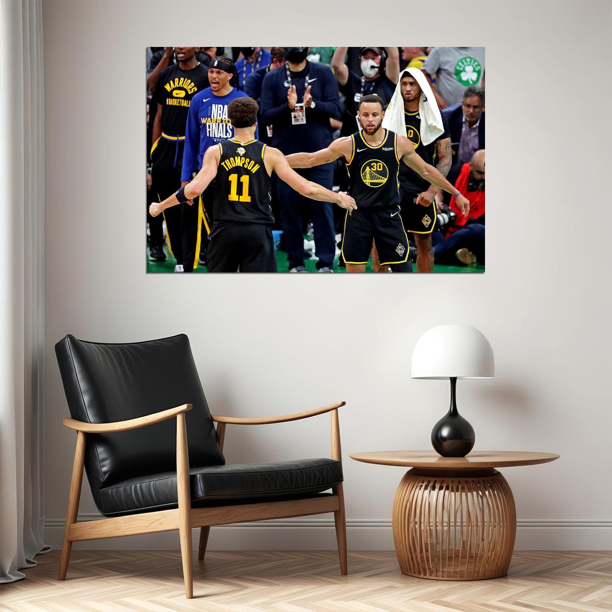 Playoff Finals Stars Of The Playoff Curry Poster Wall Art Print Home Wall Decor - xonomax