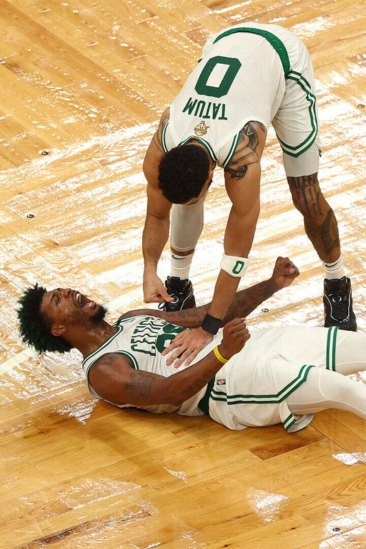 Boston Playoff Finals Tatum And Marcus Poster Wall Art Print Home Wall Decor - xonomax