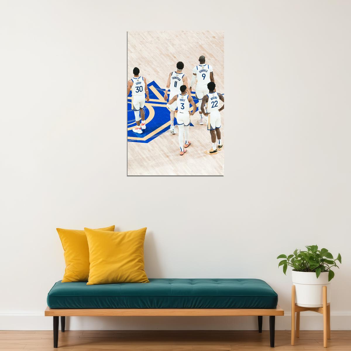 Golden State Basketball Playoff Finals Sports Poster Wall Art Print Home Wall Decor - xonomax
