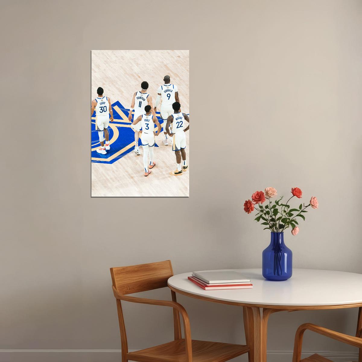 Golden State Basketball Playoff Finals Sports Poster Wall Art Print Home Wall Decor - xonomax