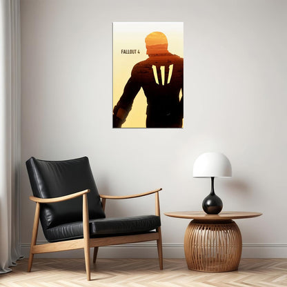 Fallout 4 Video Game Open World Games Adventure Poster Wall Art Print Home Wall Decor - xonomax