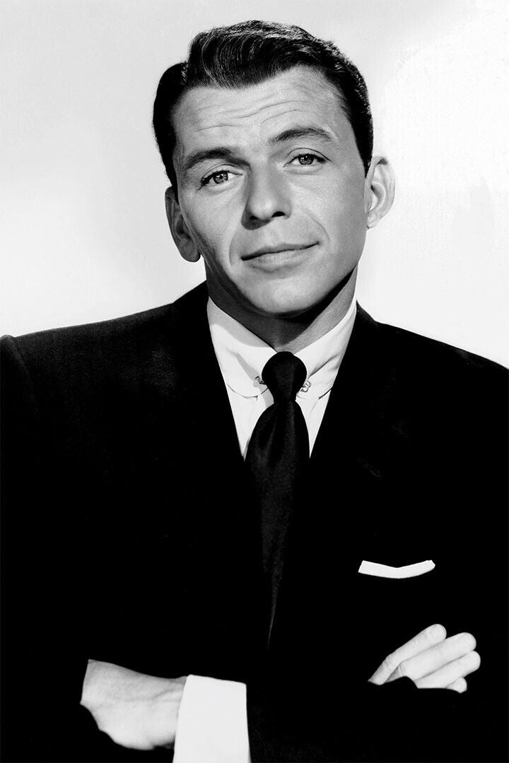 Frank Sinatra Black And White Poster Wall Art Print Home Wall Decor - xonomax